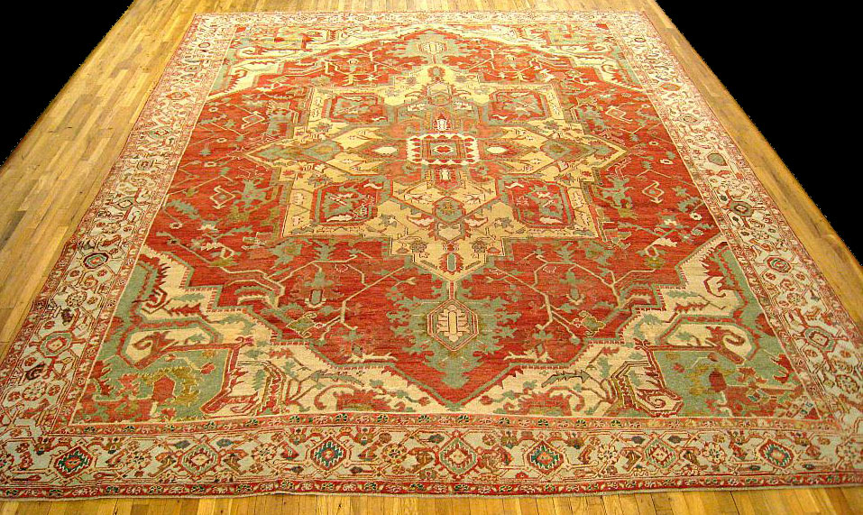 Antique heriz Carpet - # 52197