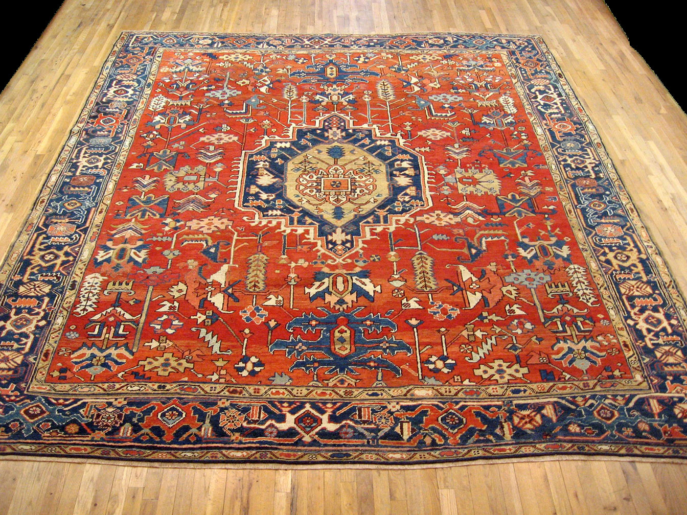 Antique heriz Carpet - # 52200