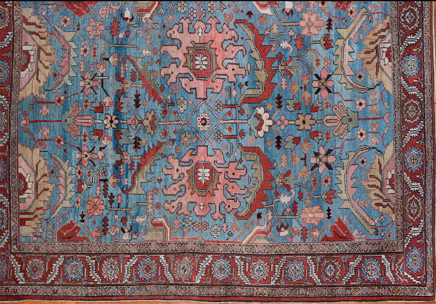 Antique heriz Carpet - # 52265