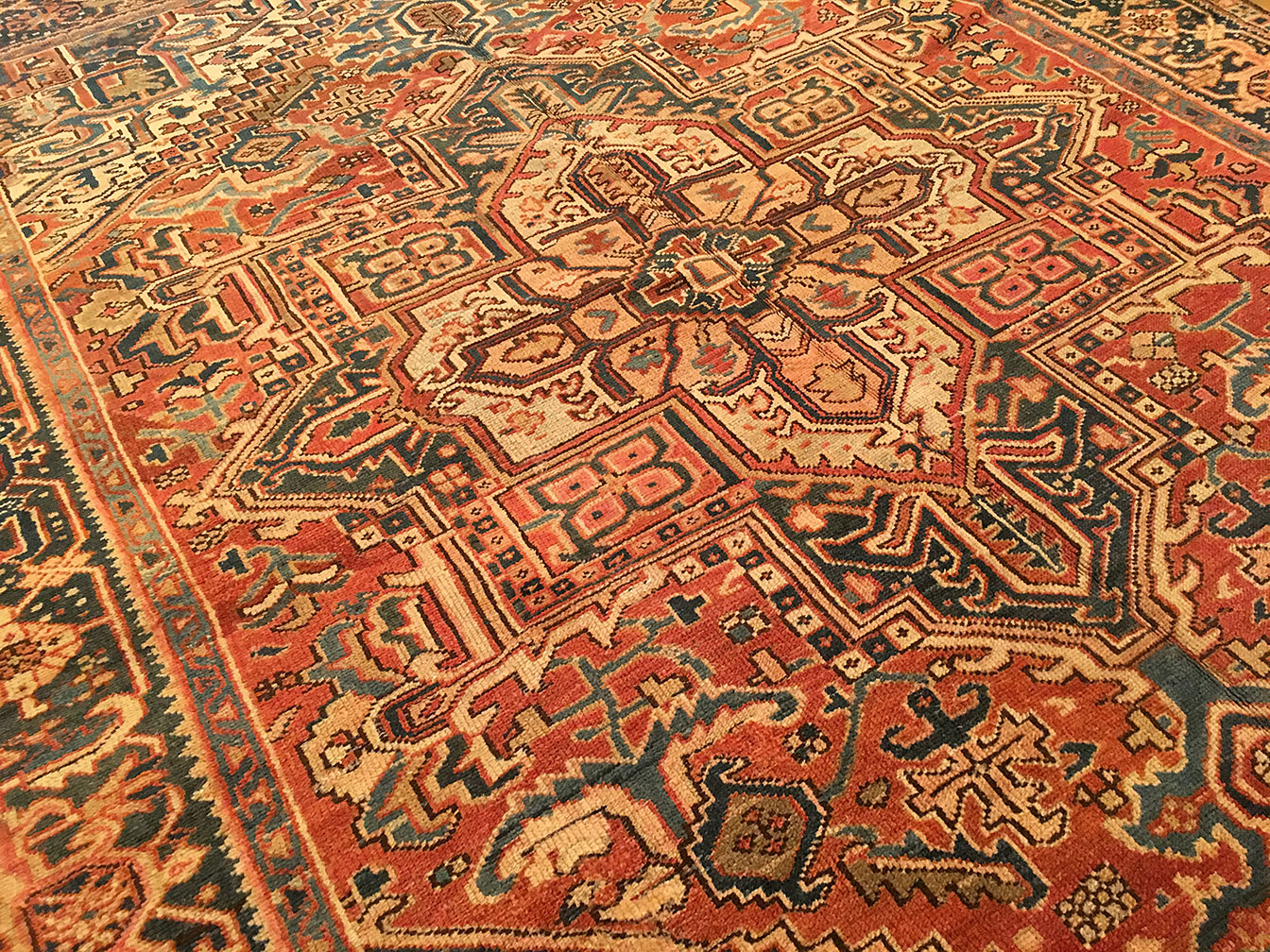 Antique heriz Carpet - # 52402