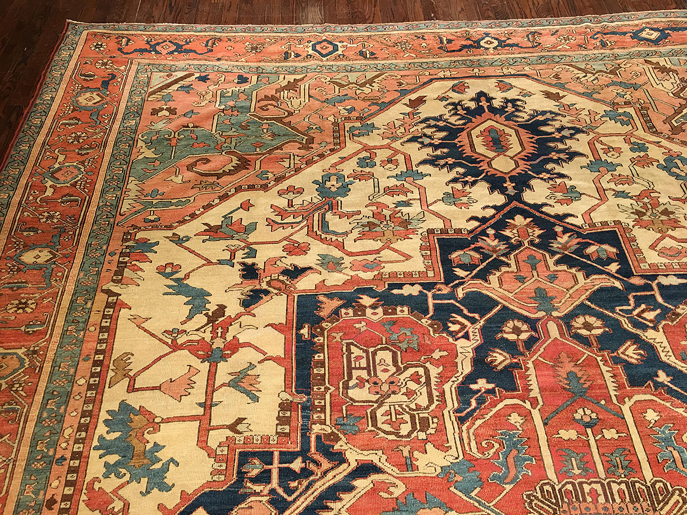 Antique heriz Carpet - # 52462