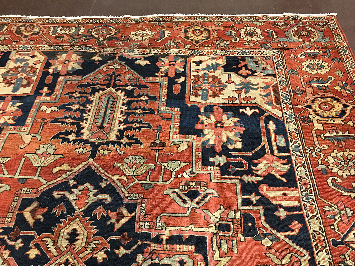 Antique heriz Carpet - # 52469