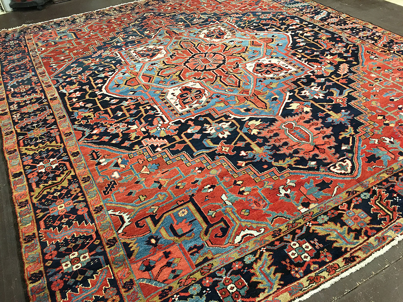 Antique heriz Carpet - # 52880
