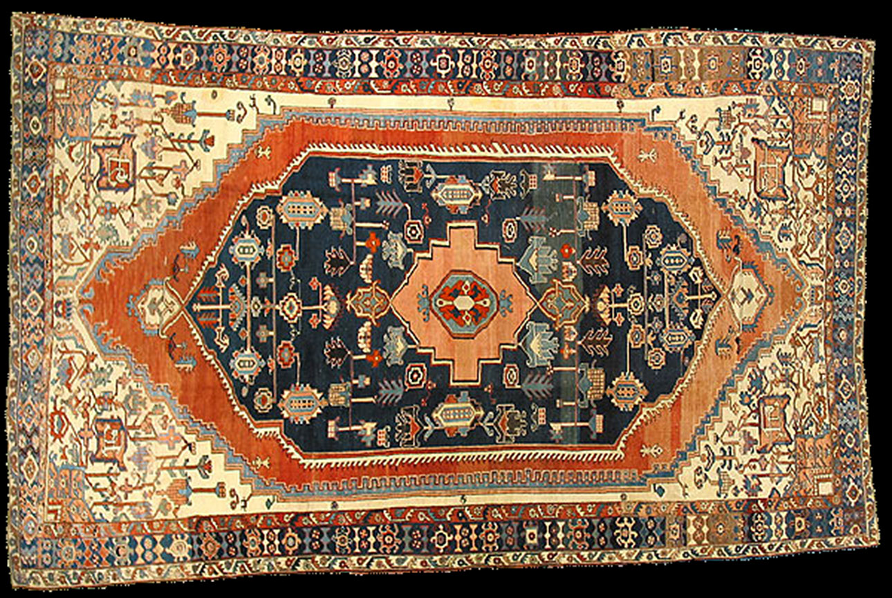 Antique heriz Carpet - # 53004