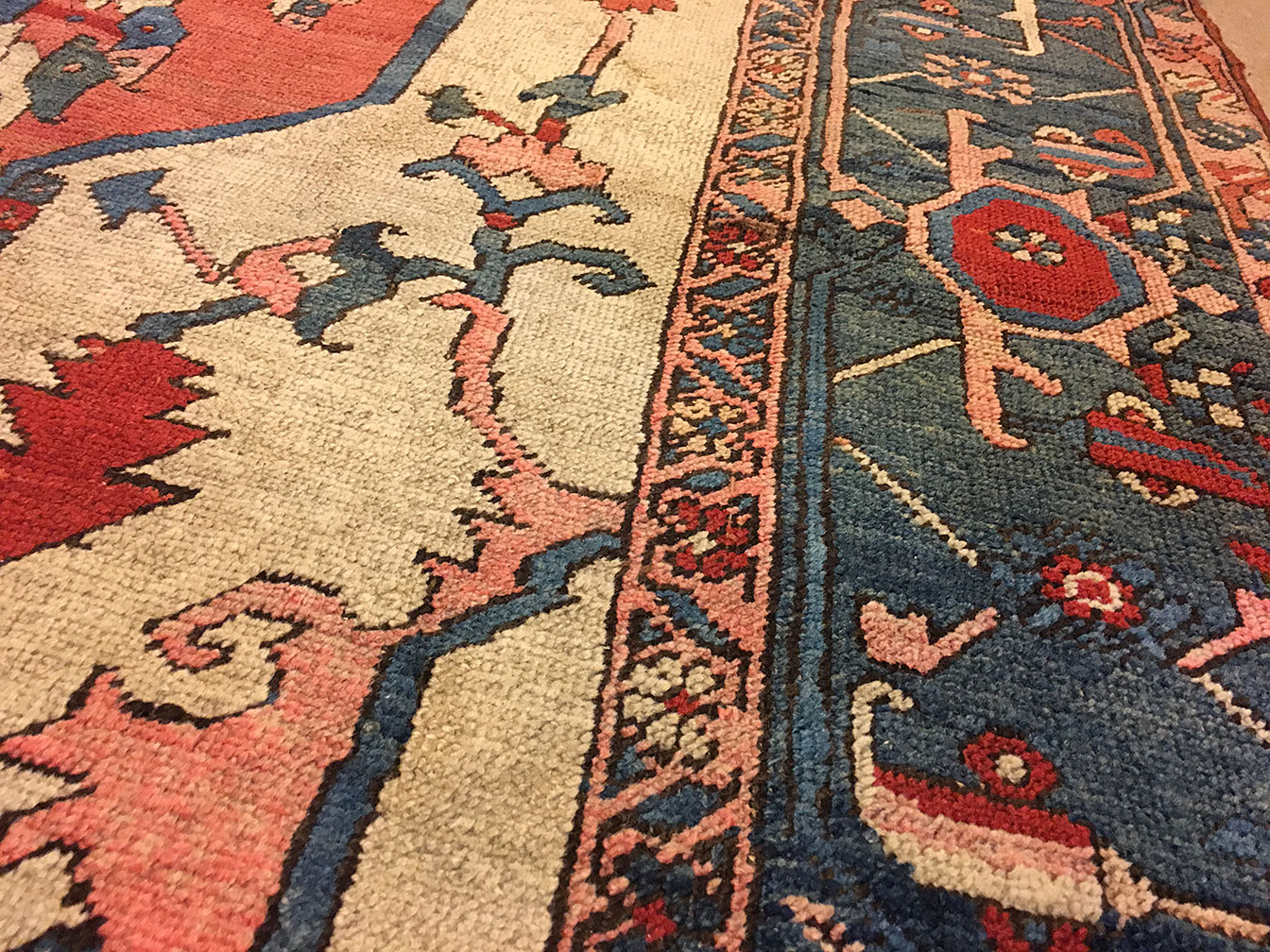 Antique heriz Carpet - # 53024
