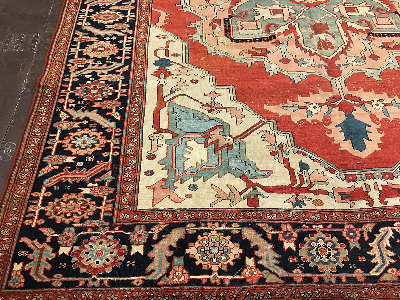 Antique heriz Carpet - # 53145