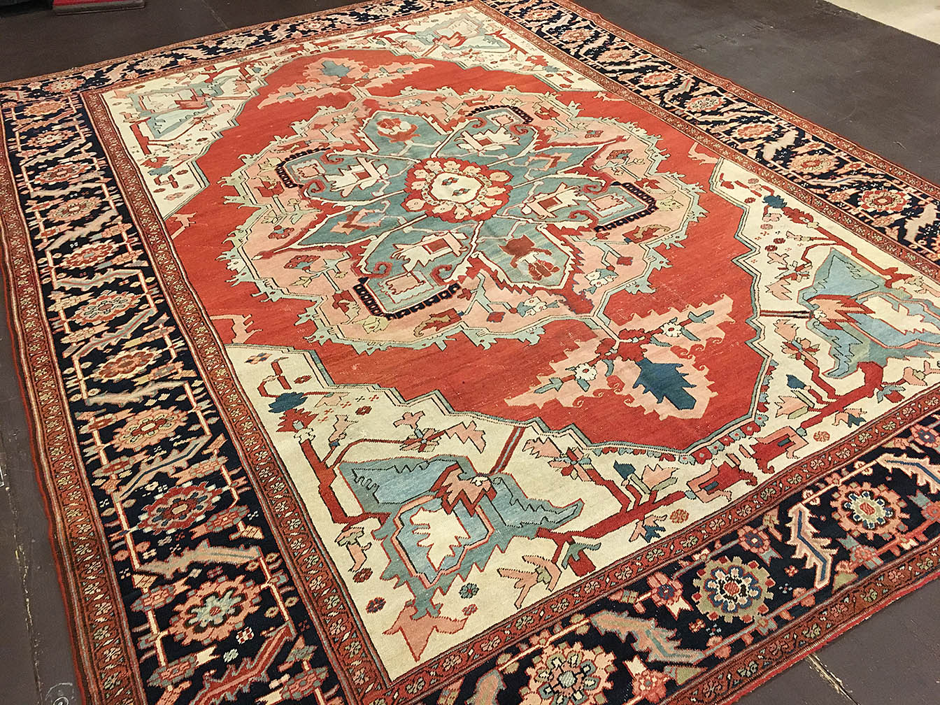 Antique heriz Carpet - # 53145