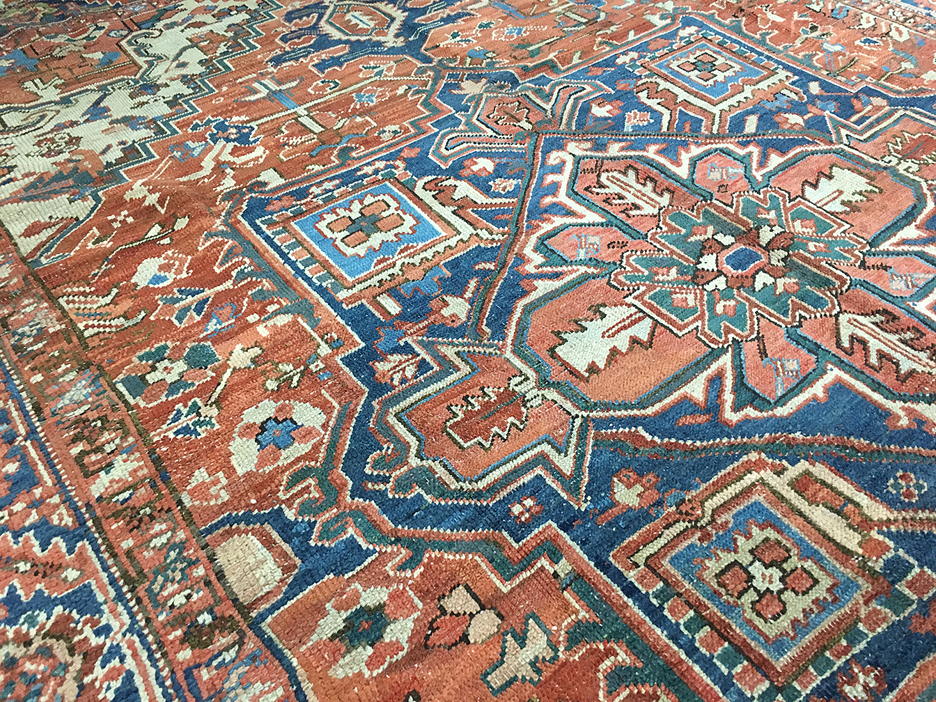 Antique heriz Carpet - # 53186