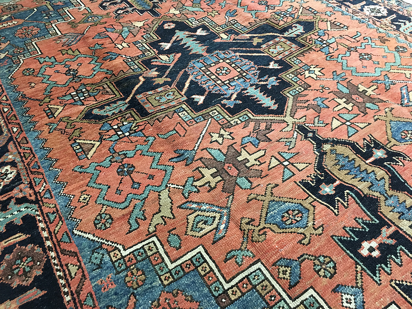 Antique heriz Carpet - # 53187