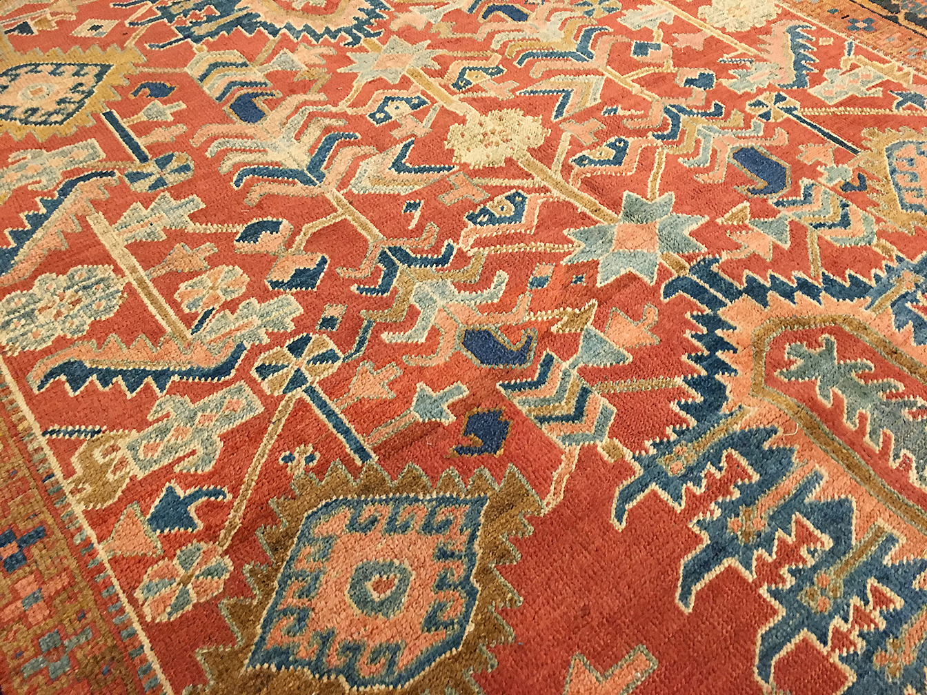Antique heriz Carpet - # 53201