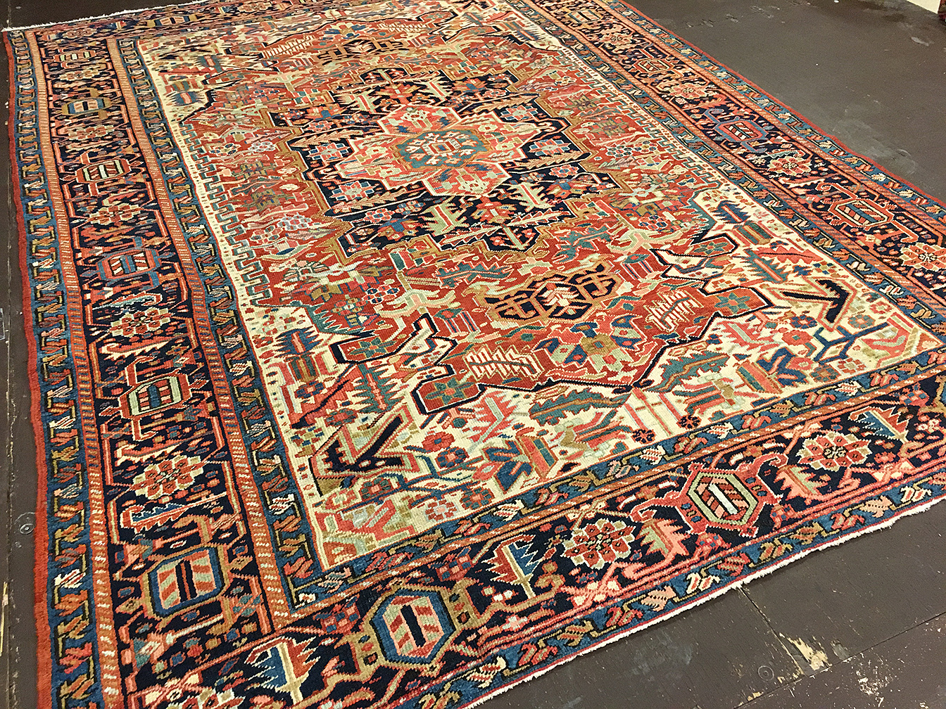 Antique heriz Carpet - # 53203