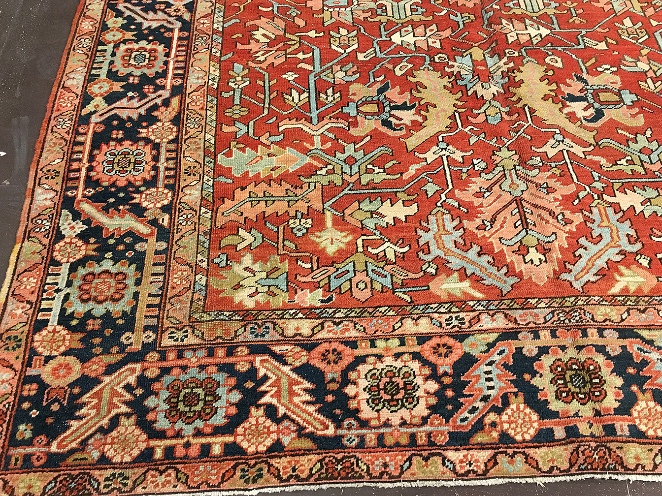 Antique heriz Carpet - # 53214