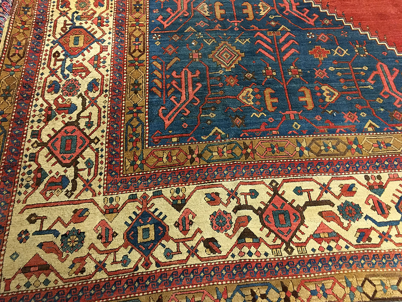 Antique heriz Carpet - # 53226