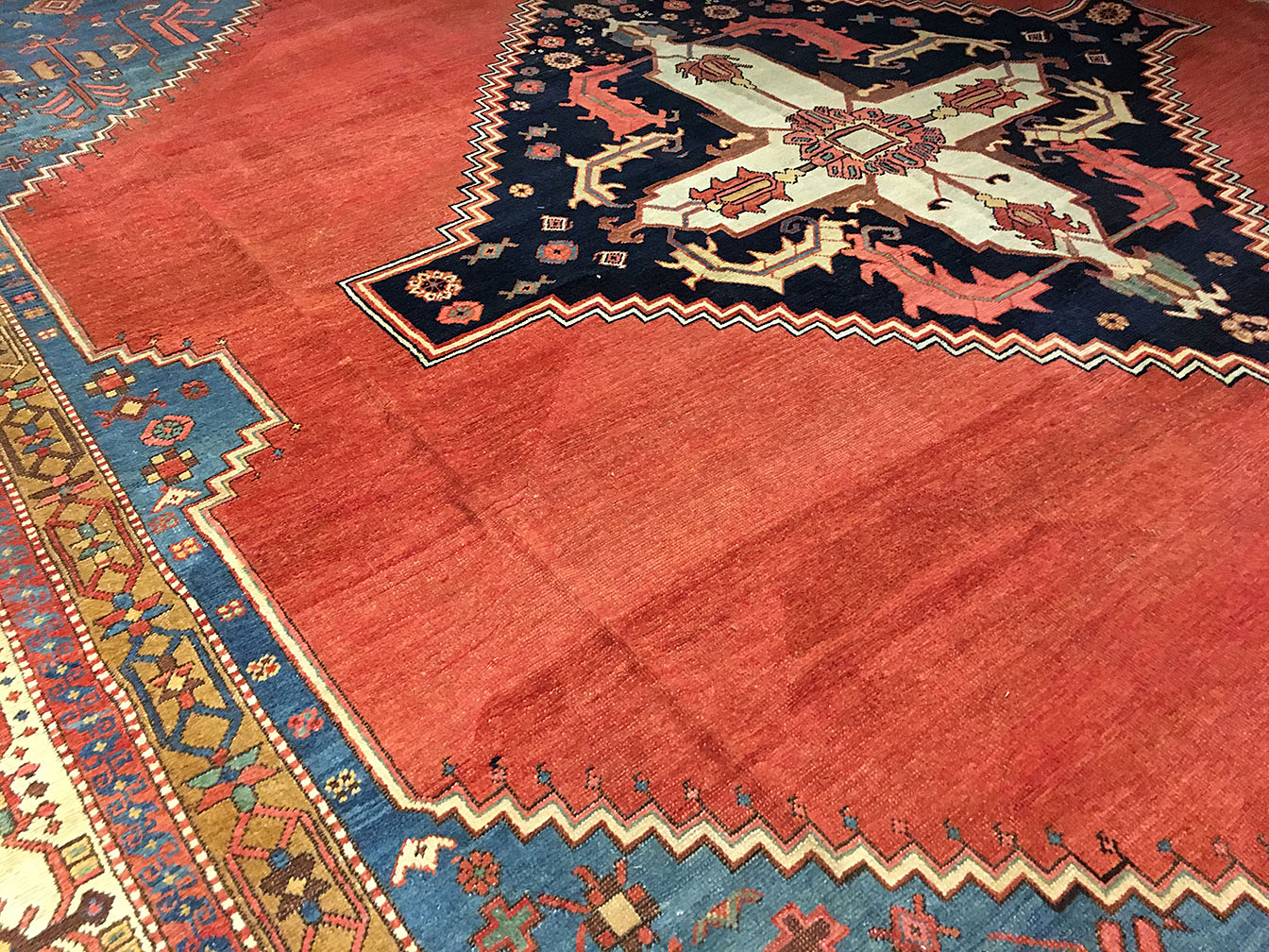 Antique heriz Carpet - # 53226