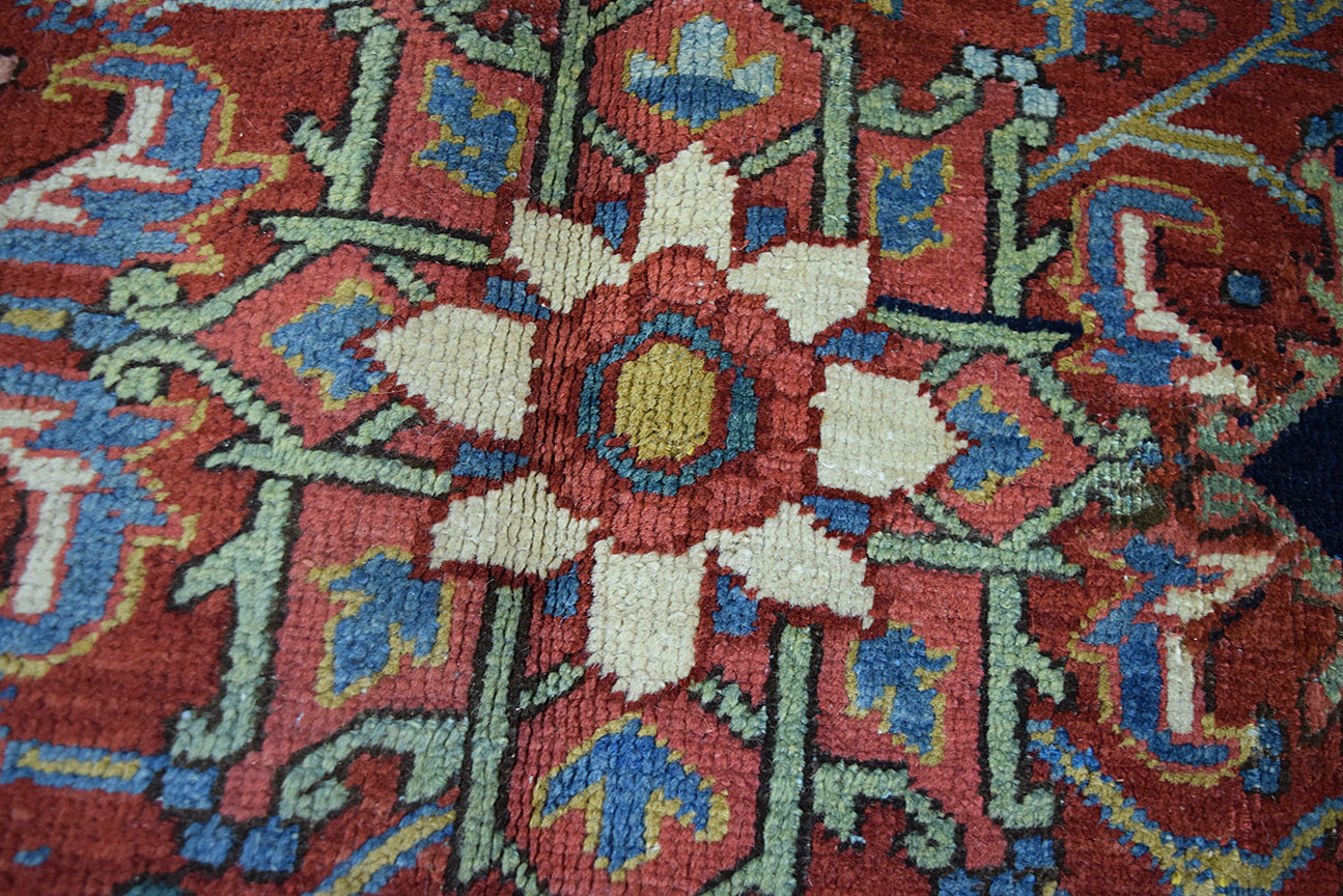 Antique heriz Carpet - # 5337