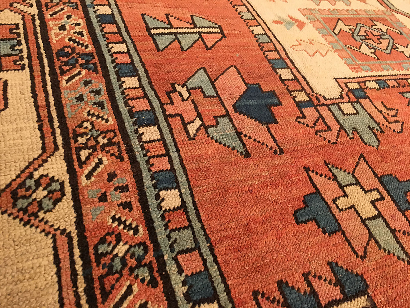Antique heriz Carpet - # 53458