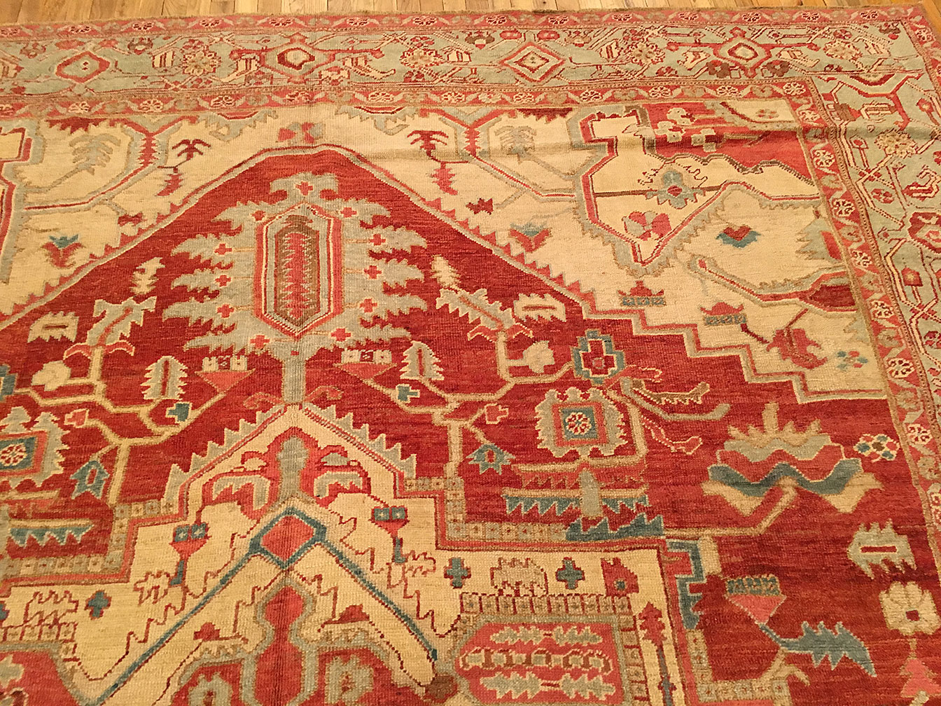 Antique heriz Carpet - # 53461