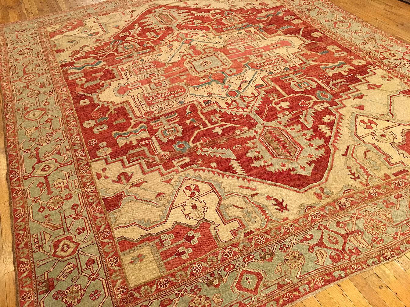 Antique heriz Carpet - # 53461