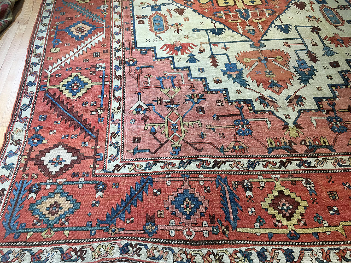 Antique heriz Carpet - # 53463