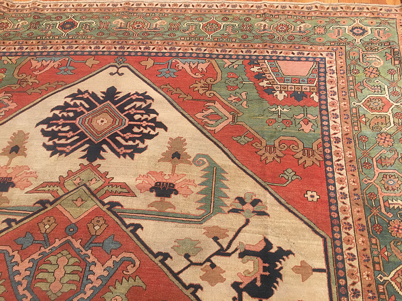 Antique heriz Carpet - # 53465