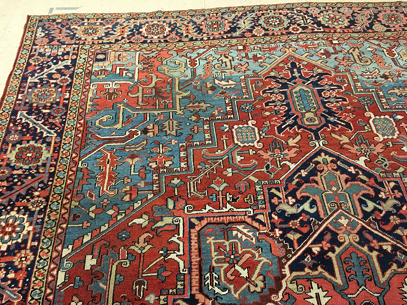 Antique heriz Carpet - # 53508
