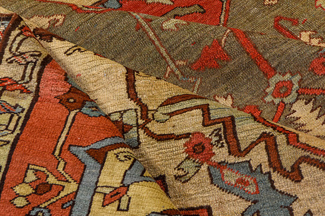 Antique heriz Carpet - # 54033
