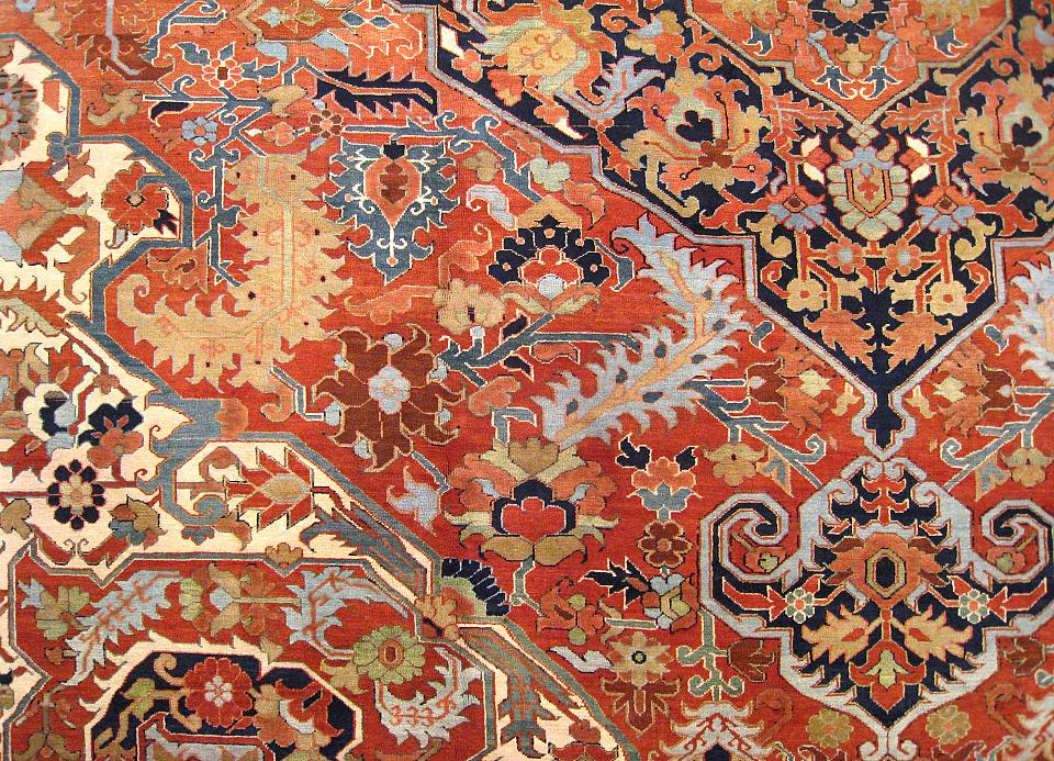 Antique heriz Carpet - # 54080