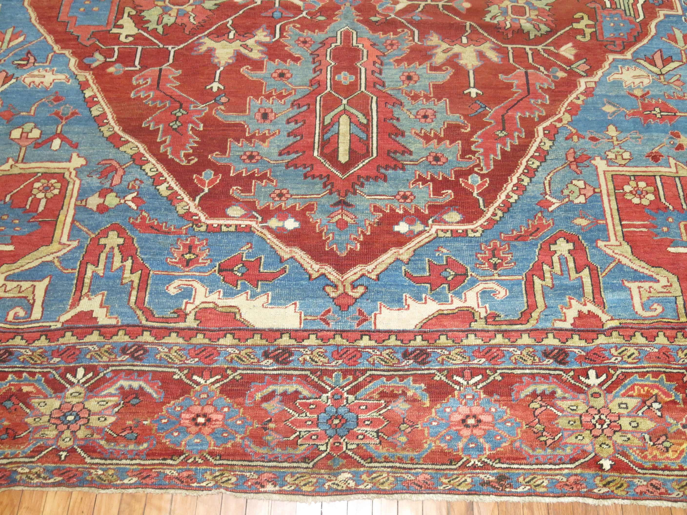 Antique heriz Carpet - # 54310