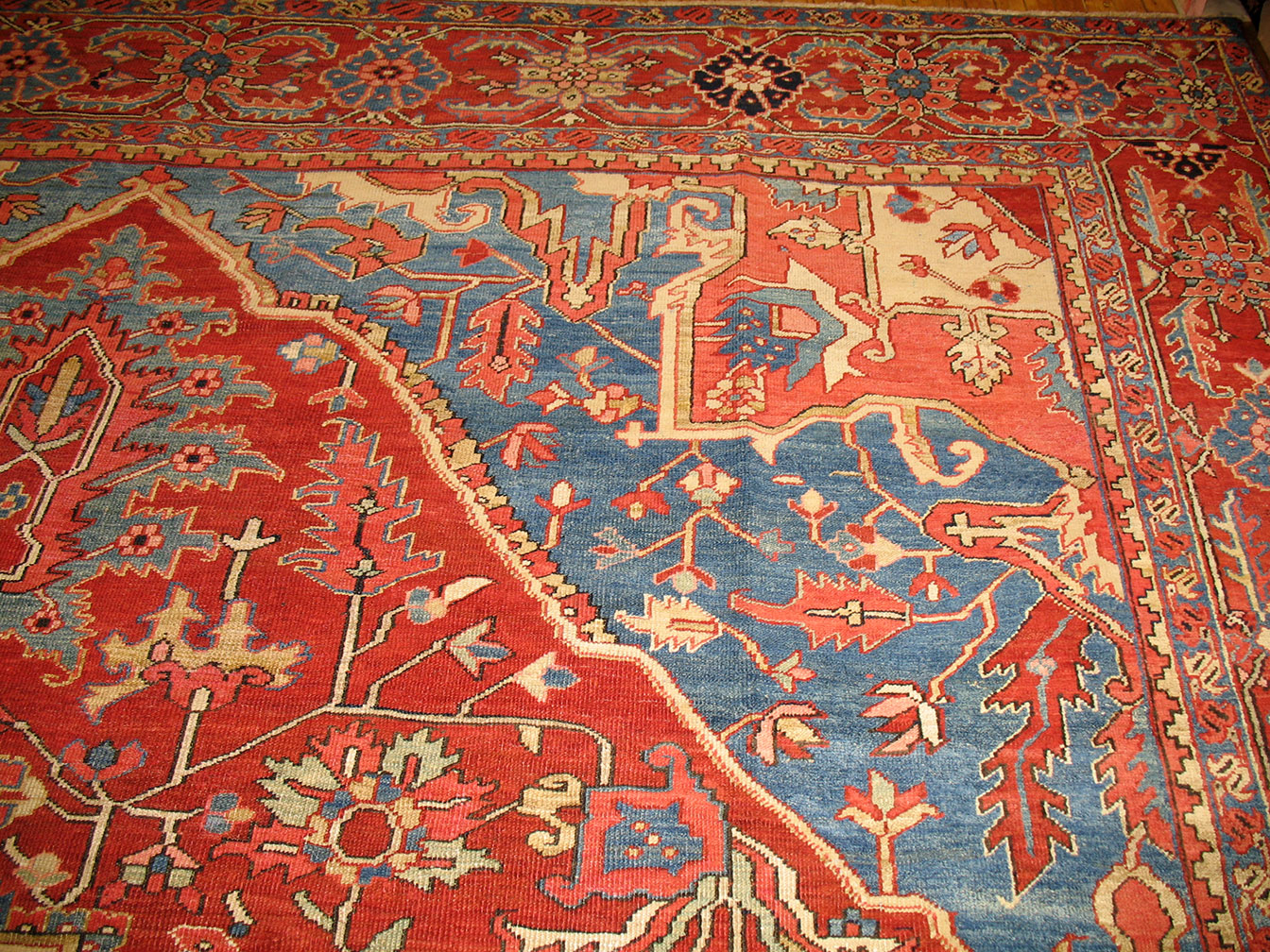 Antique heriz Carpet - # 54310