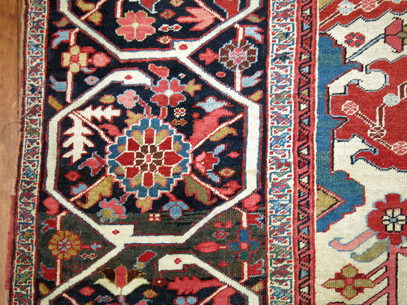 Antique heriz Carpet - # 54311