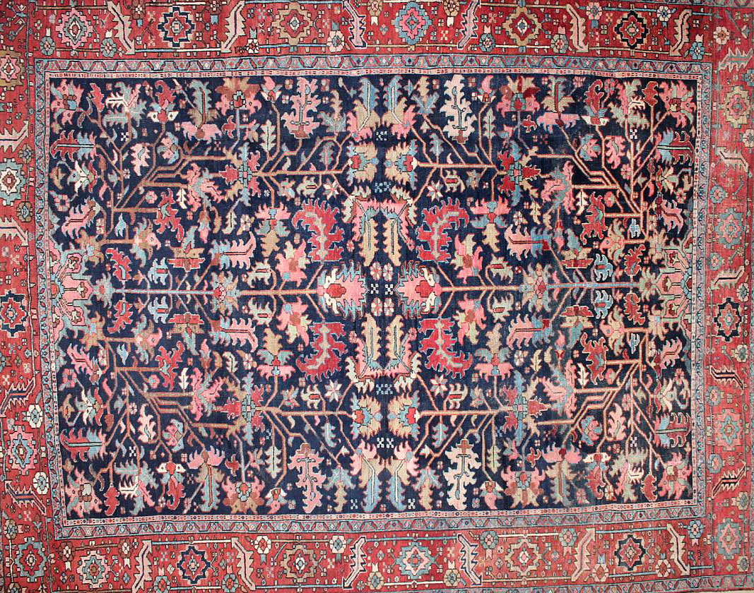 Antique heriz Carpet - # 54345