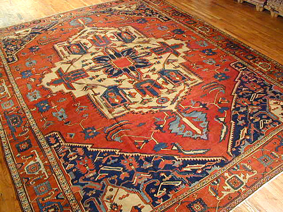 Antique heriz Carpet - # 5446