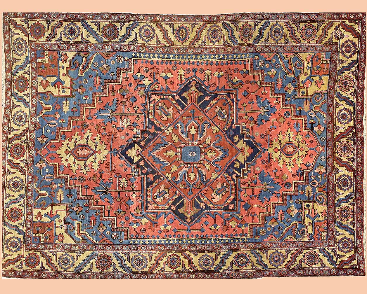 Antique heriz Carpet - # 54481