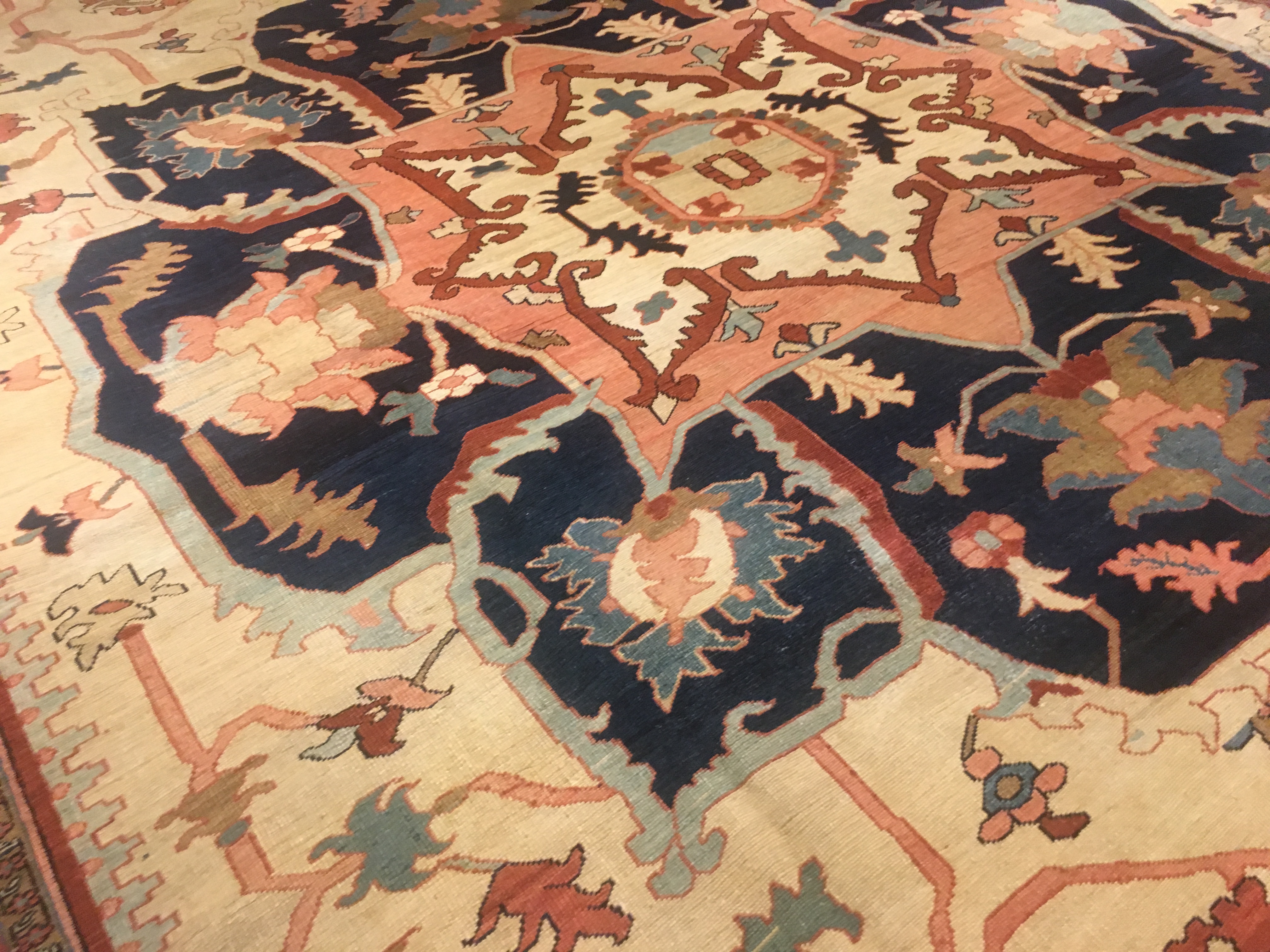 Antique heriz Carpet - # 54536