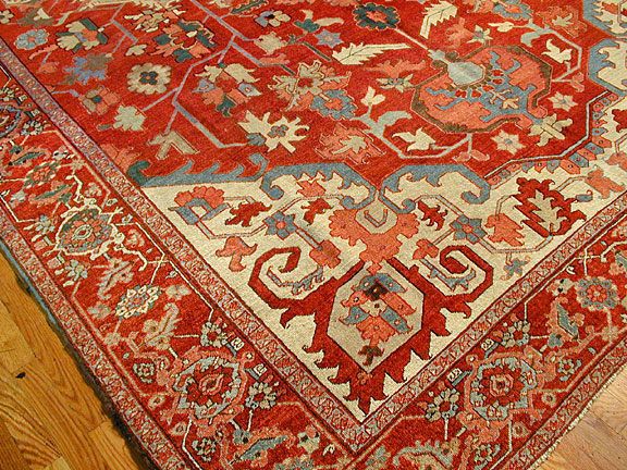 Antique heriz Carpet - # 5491
