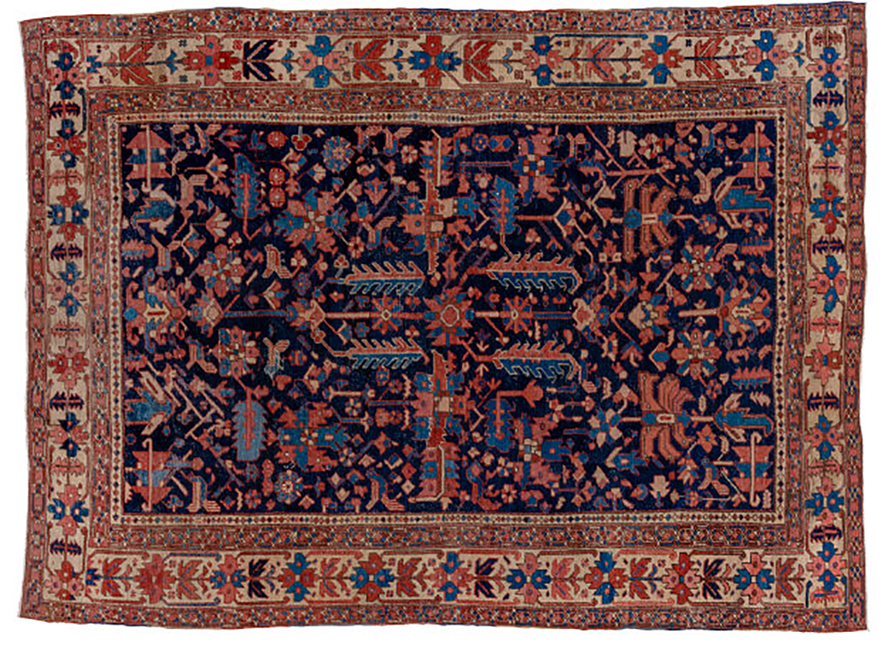 Antique heriz Carpet - # 55441