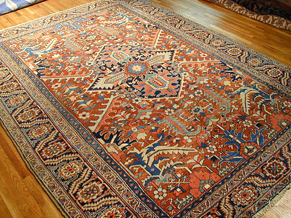 Antique heriz Carpet - # 5547