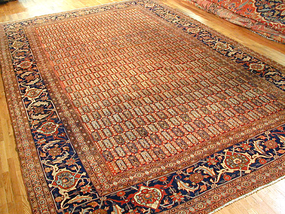 Antique heriz Carpet - # 5553