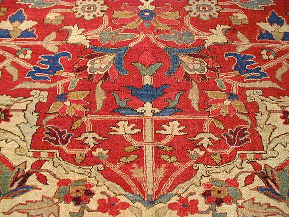 Antique heriz Carpet - # 5554