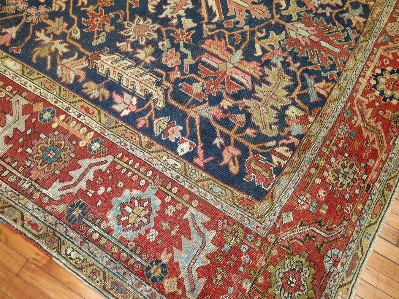 Antique heriz Carpet - # 55618