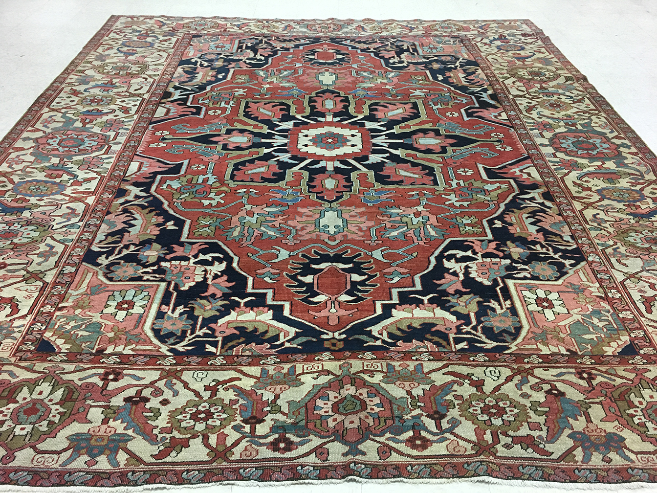 Antique heriz Carpet - # 55691
