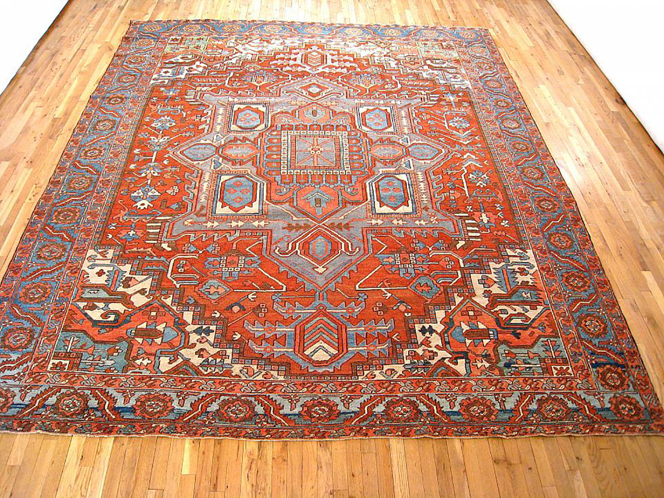 Antique heriz Carpet - # 55694