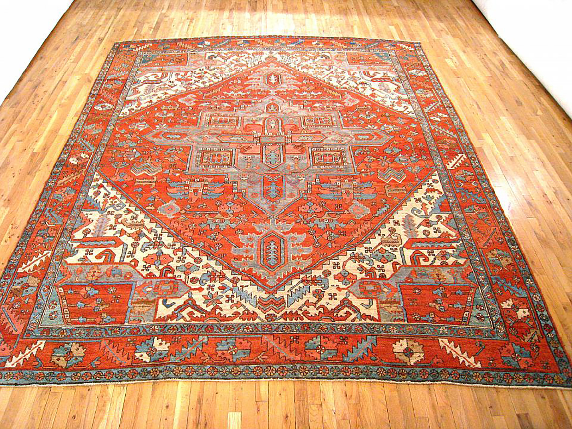 Antique heriz Carpet - # 55695