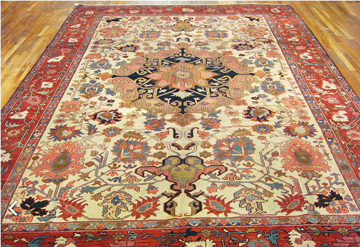 Antique heriz Carpet - # 55700