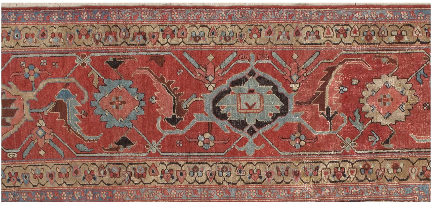 Antique heriz Carpet - # 56341