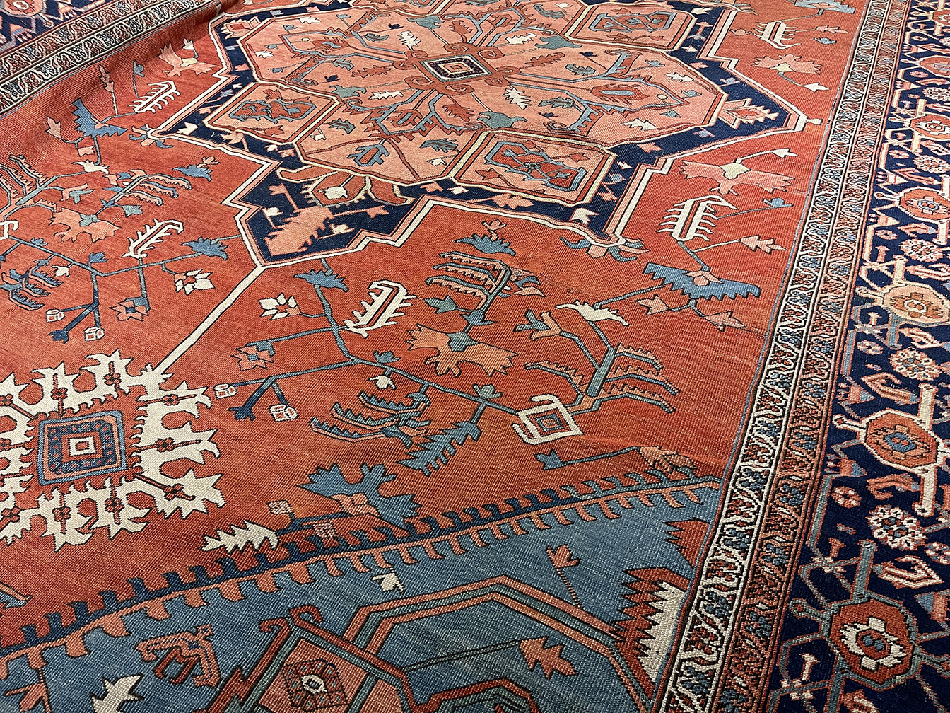 Antique heriz Carpet - # 56596