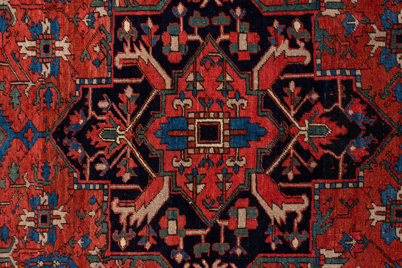 Antique heriz Carpet - # 56743