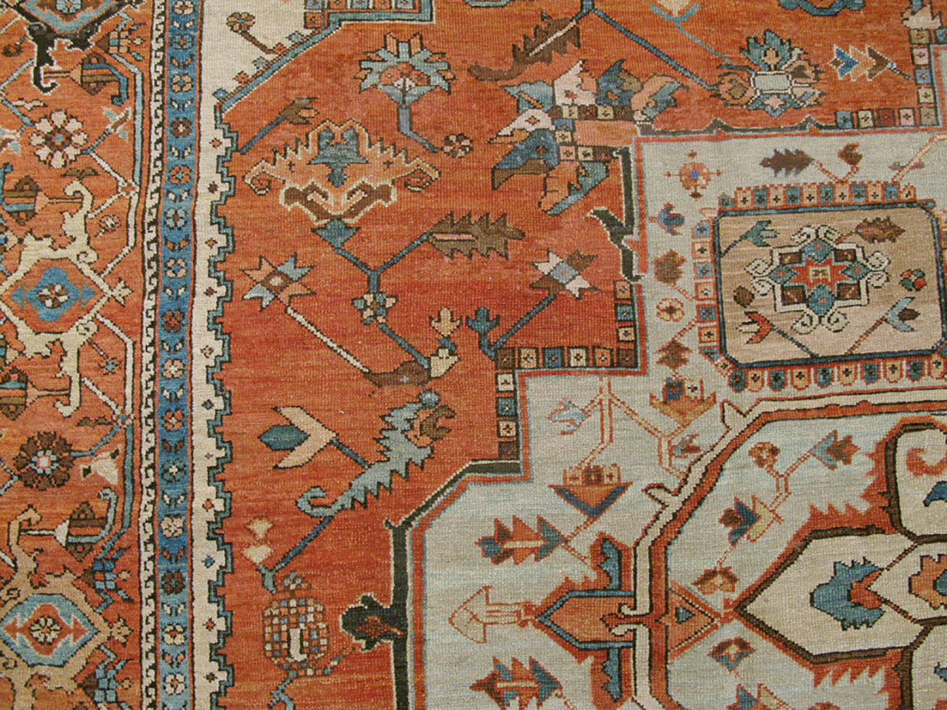 Antique heriz Carpet - # 56782