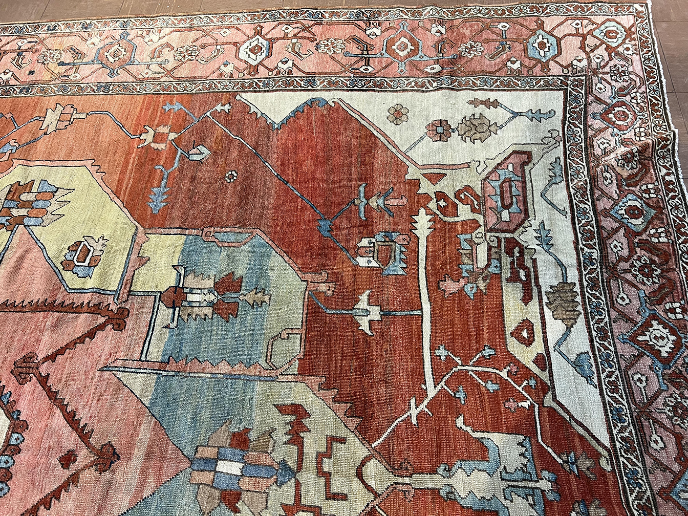 Antique heriz Carpet - # 56791