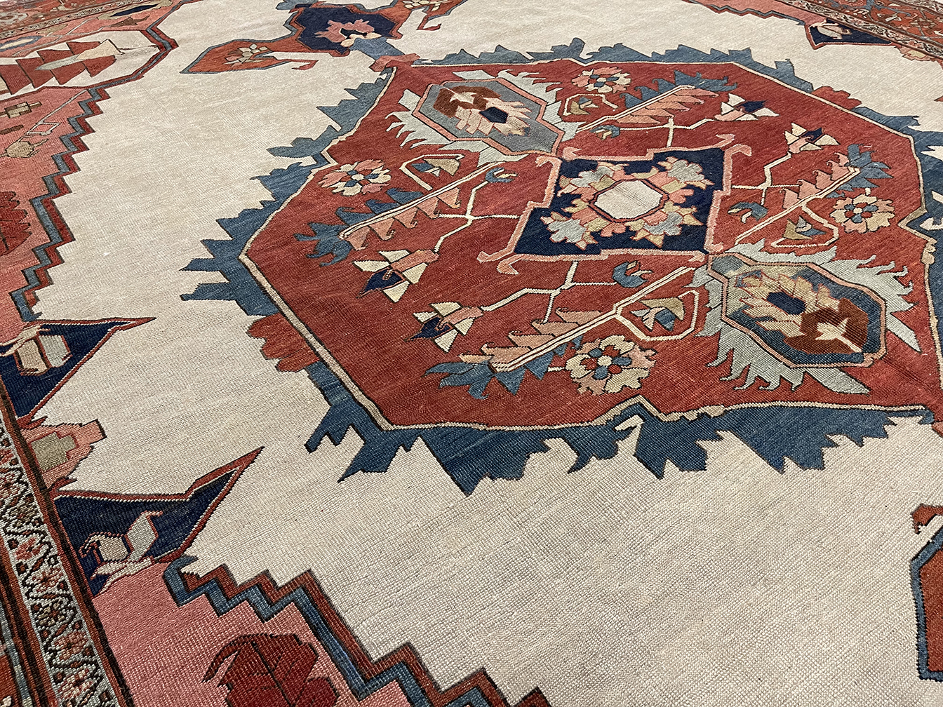 Antique heriz Carpet - # 56793